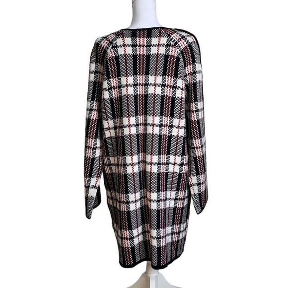 Blu Pepper Plaid Coat Size Large - Picture 3 of 17